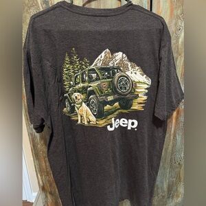 Mens Jeep T Shirt Size XL